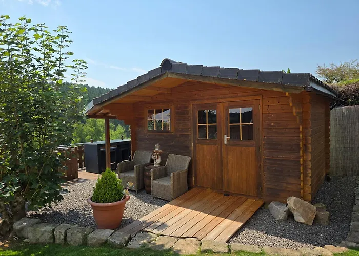 Sonnenhuesli Mit Sauna Und Whirlpool Auch Hunde Sind Herzlich Willkommen * Lenzkirch